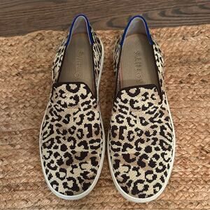 Rothy’s The Slip On Sneaker Camo Cat Women’s Size 8.5